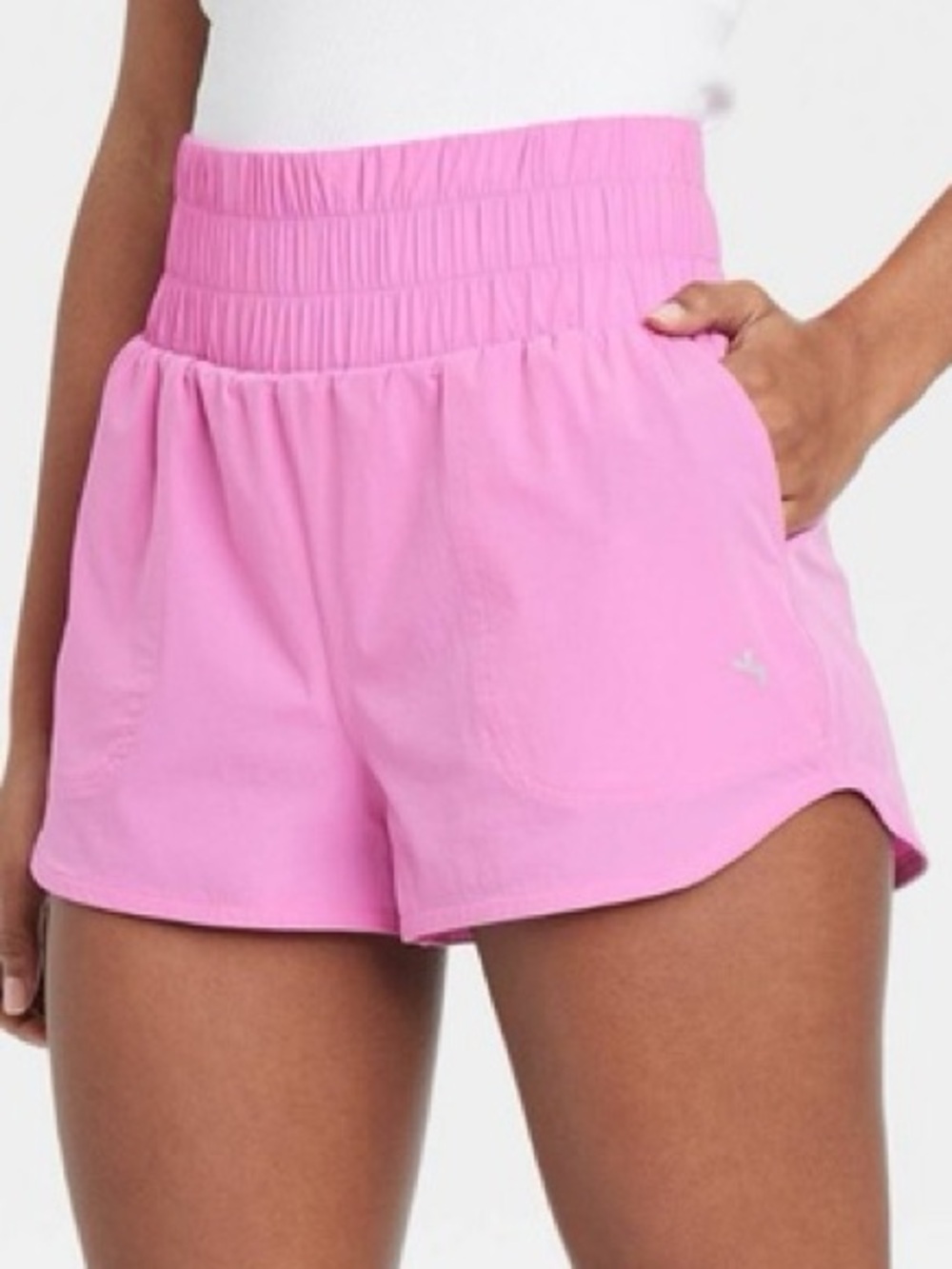 JoyLab High-Rise Magenta Woven Athletic Shorts sz: Med